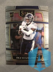 2021 Panini Select Dez Fitzpatrick Concourse Rookie #72 Titans